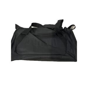 Puma Training Black Black Duffel Bag 20"x12"x10"
